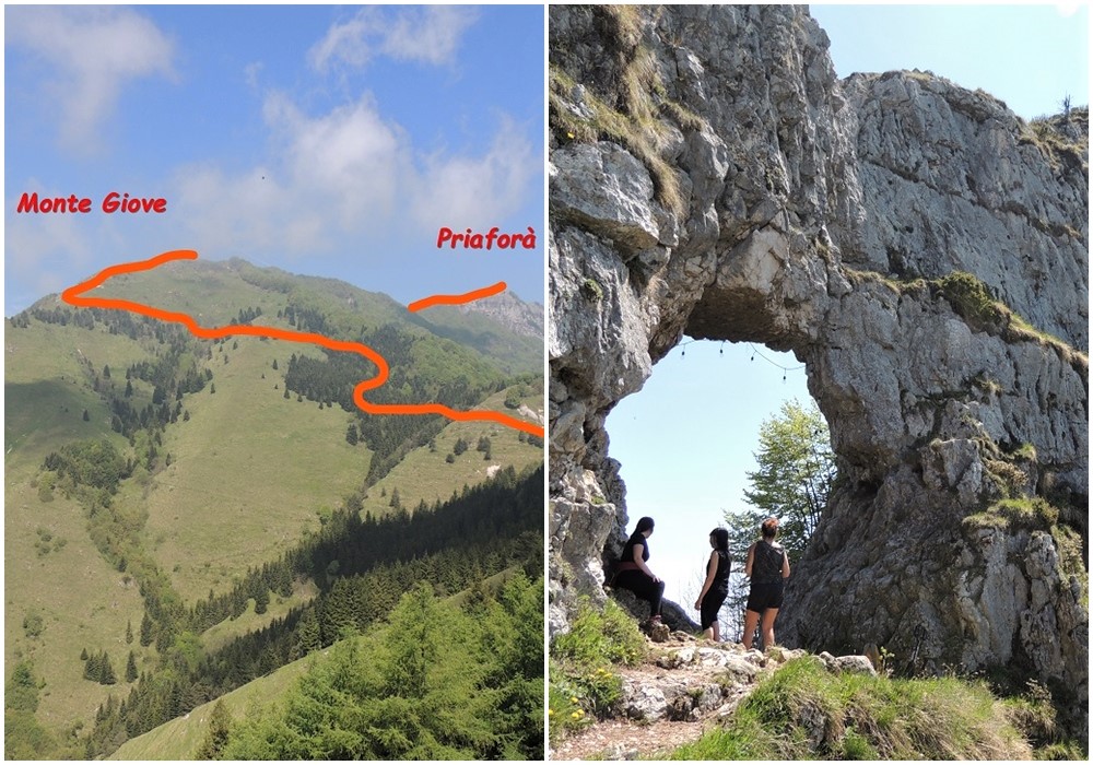 monte giove e priaforà