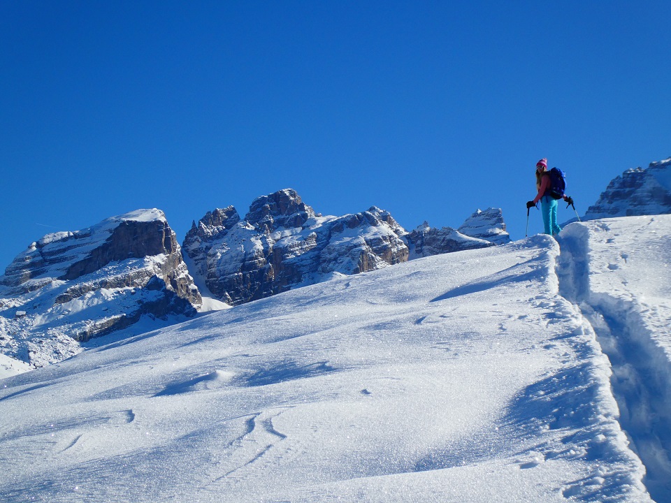 ciaspolata Dolomiti di Brenta