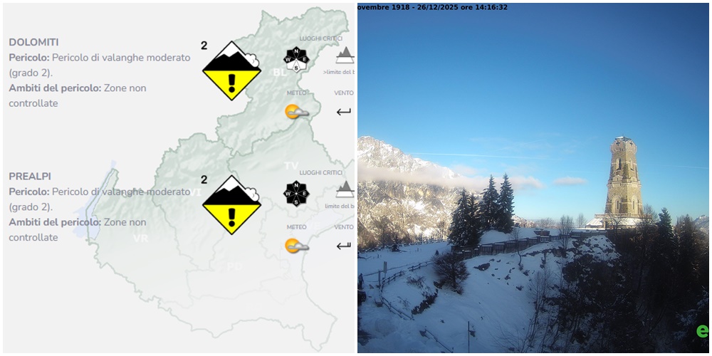 altezza neve Piccole Dolomiti