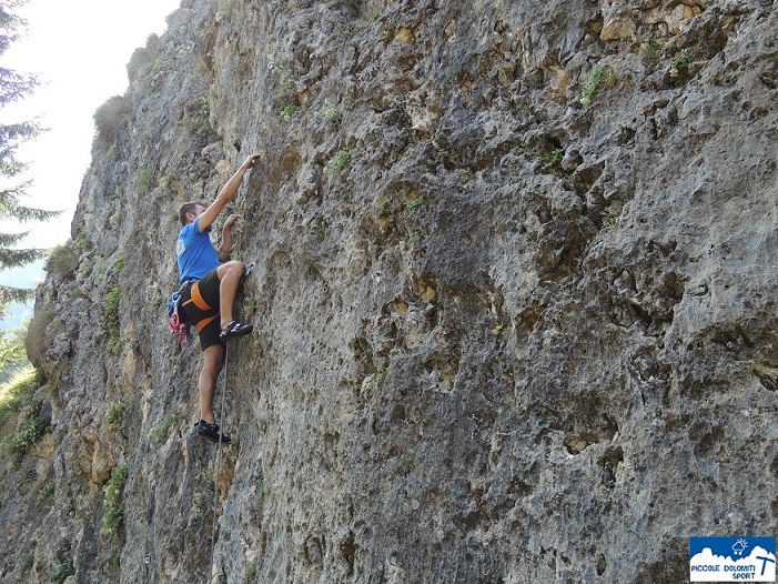 falesia piccole dolomiti