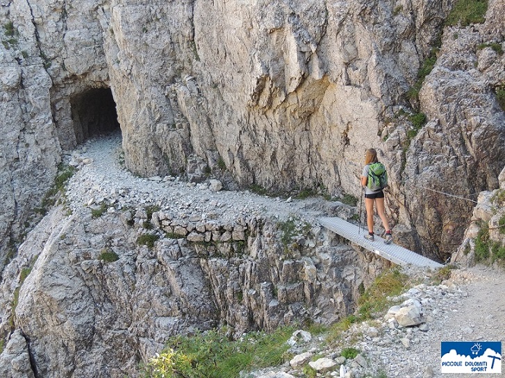 Sentiero di arroccamento Sengio Alto