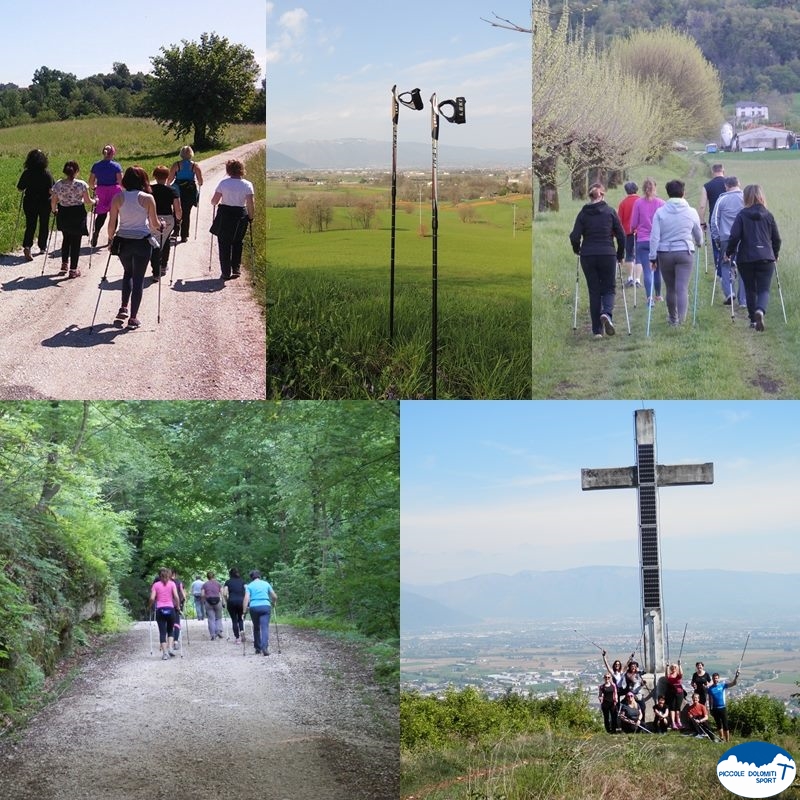 Nordic walking pianura e collina