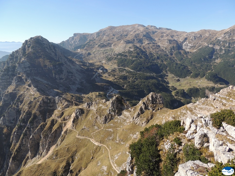 visuale sulla sommità del Pasubio