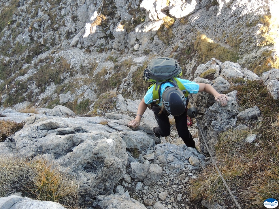 Salita al Cimon del Soglio Rosso