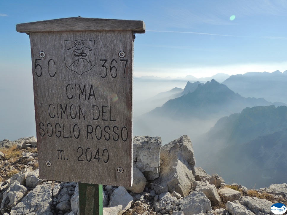 Quarta cima - Cimon del Soglio Rosso