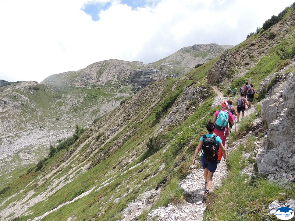 verso i Denti del Pasubio