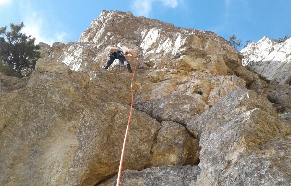 ALPINISTI SUL PRIMO TIRO