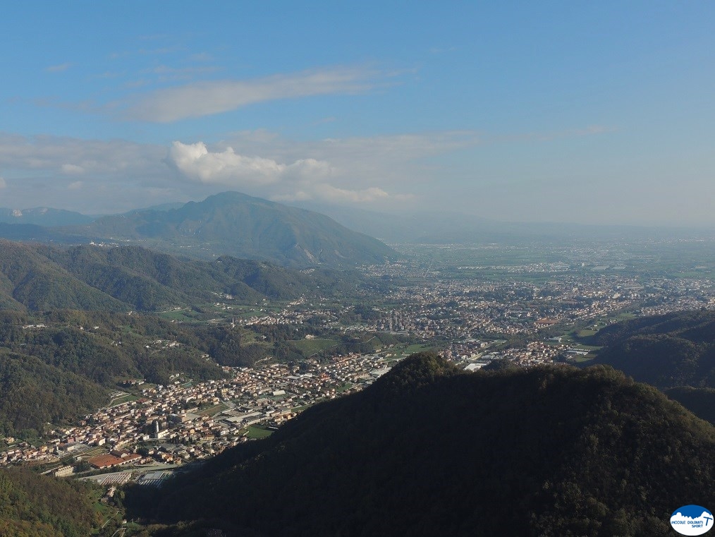 La vista dalla Cresta