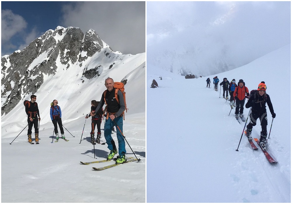 Corso base sci alpinismo