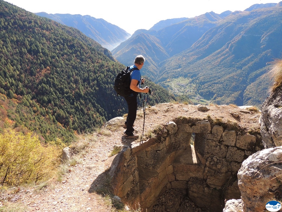 Vista sulla Borcola