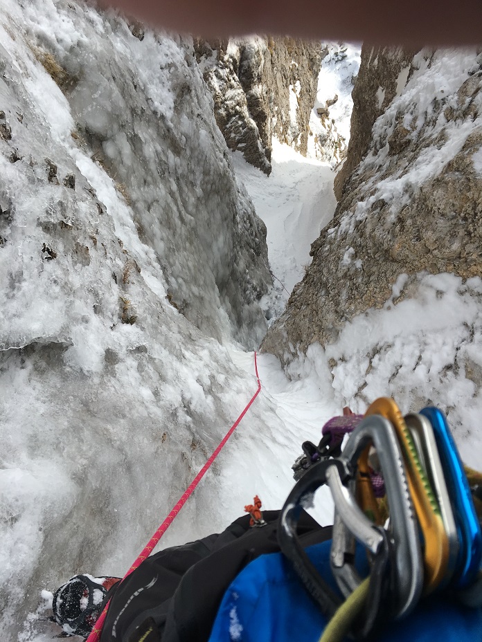 goulotte in uscita dall' Imbuto