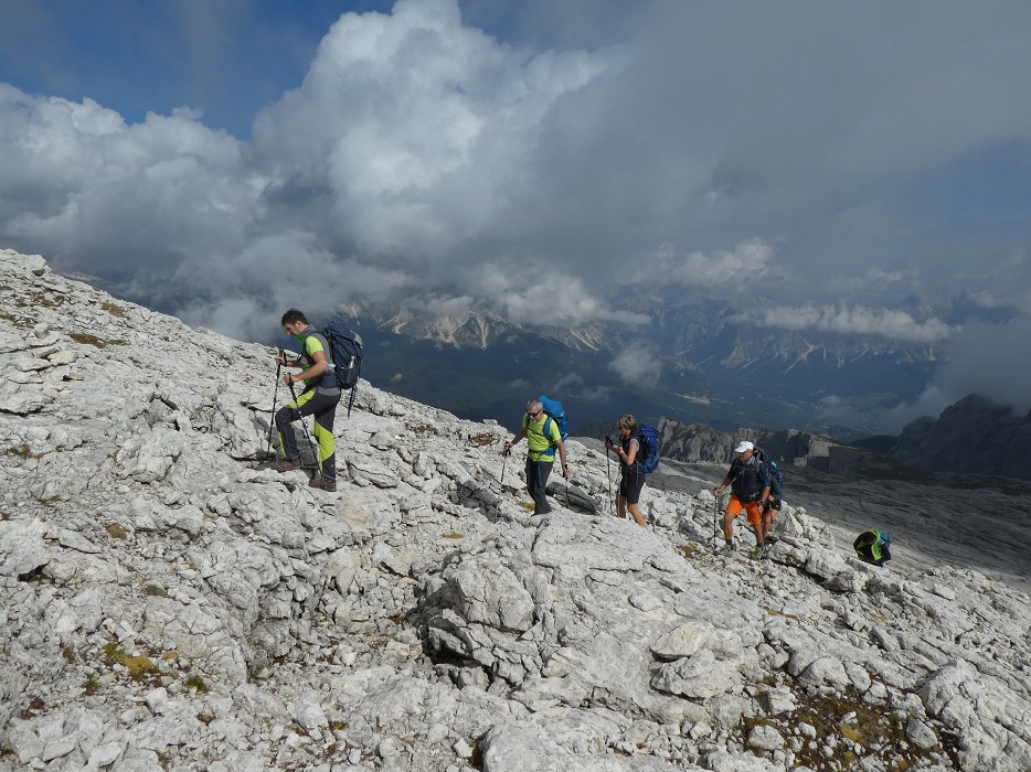 salita verso la cima