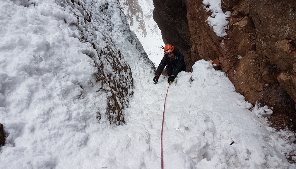 Uscita dal 2° salto