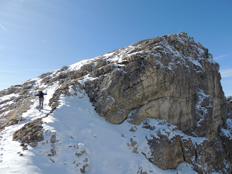 Verso la cima