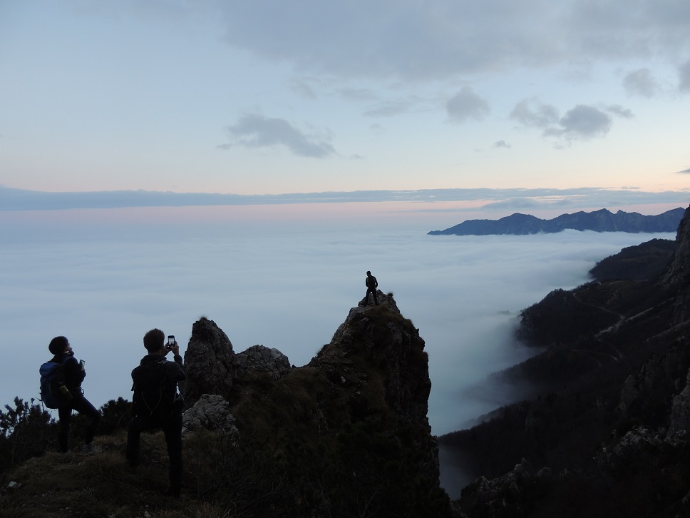 Tramonto sul Sengio Alto