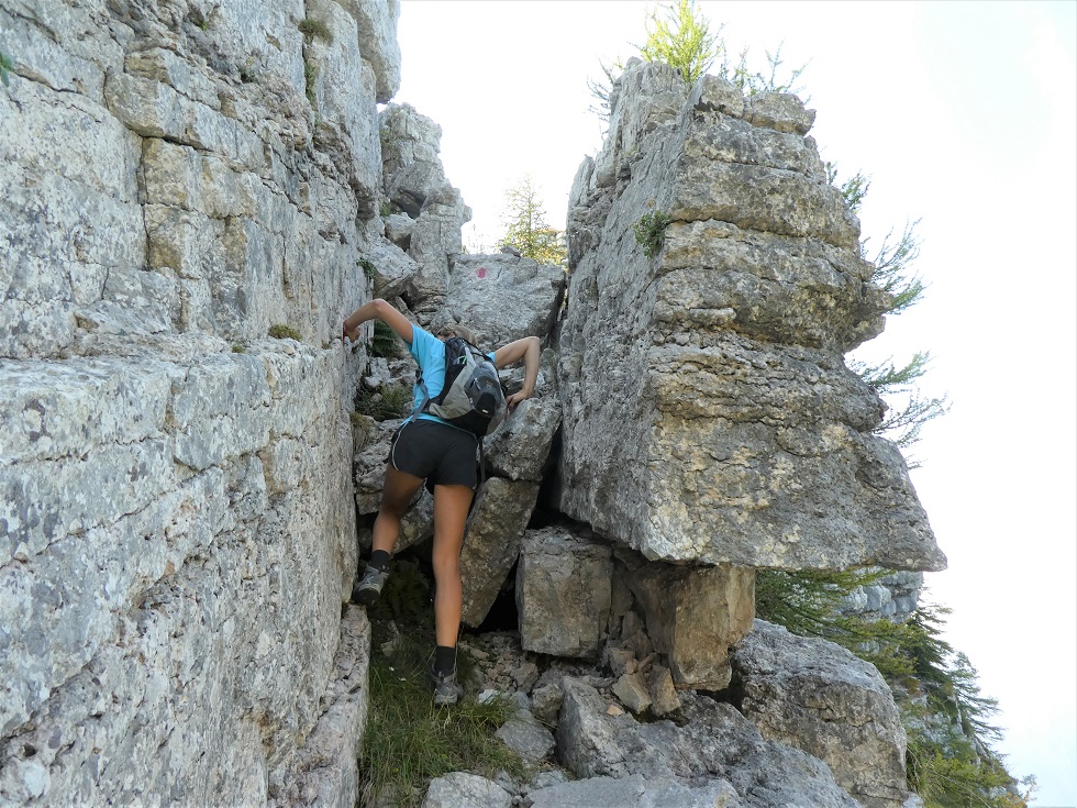 Ultime roccette verso la cima (facoltativa)