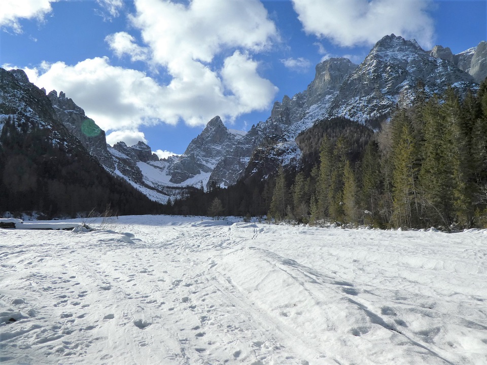 la zona di partenza