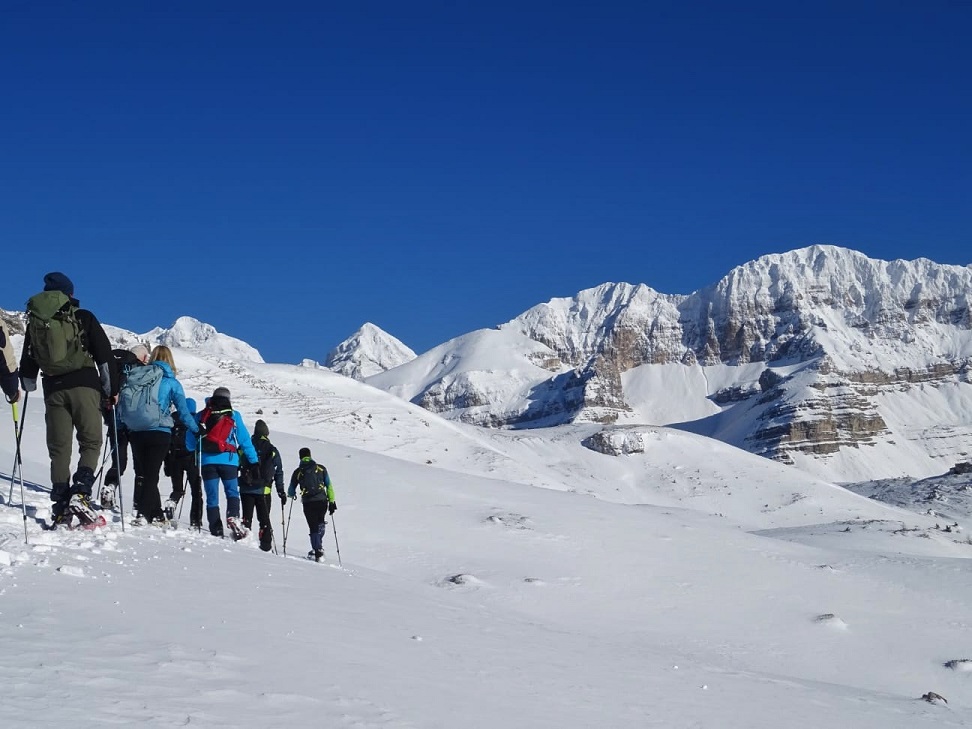 ciaspolata dolomiti di brenta