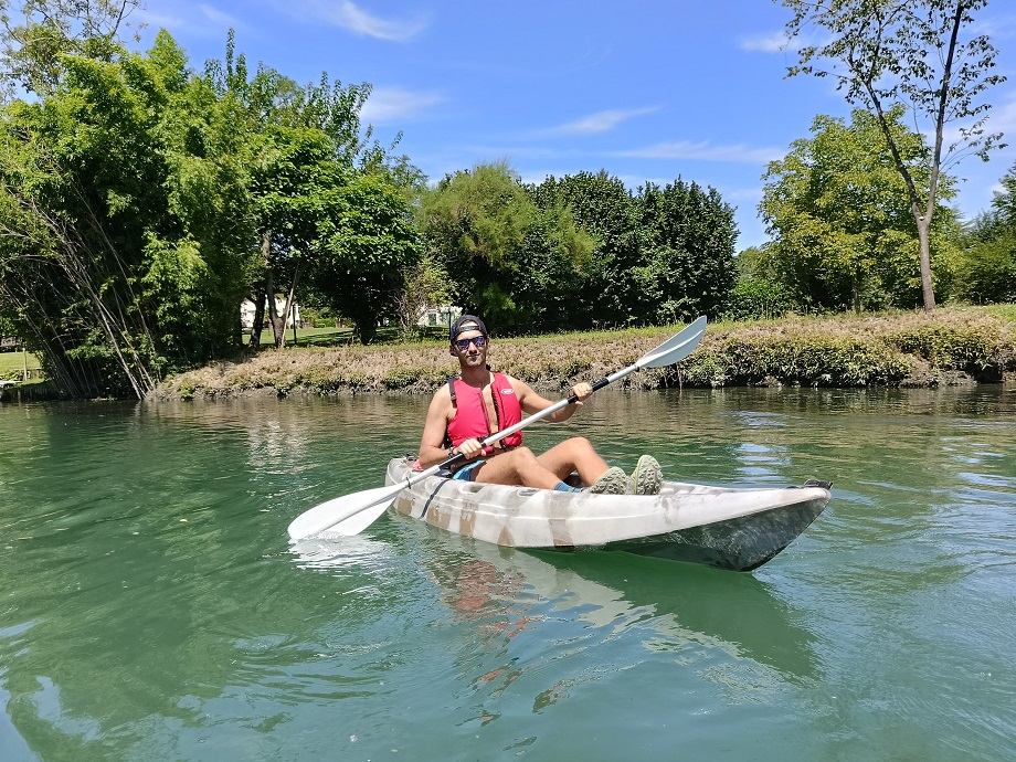 kayak + bici sul fiume Sile