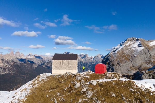 trekking in bivacco